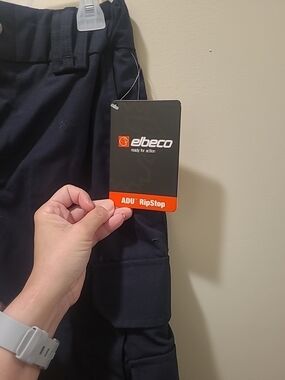 Elbeco ADU™ RipStop EMT Cargo Pants Womens Size 6 Black #E5734LC NEW